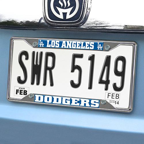 Officially Licensed MLB Los Angeles Dodgers License Plate Frame