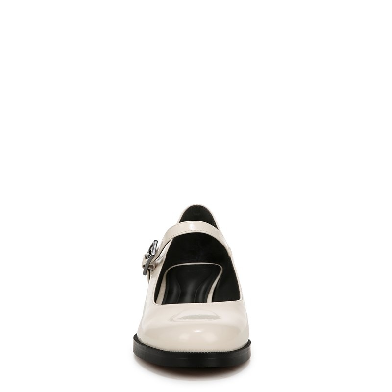 Sarto Pesara Mary Jane Shoes (Vanilla White Leather)