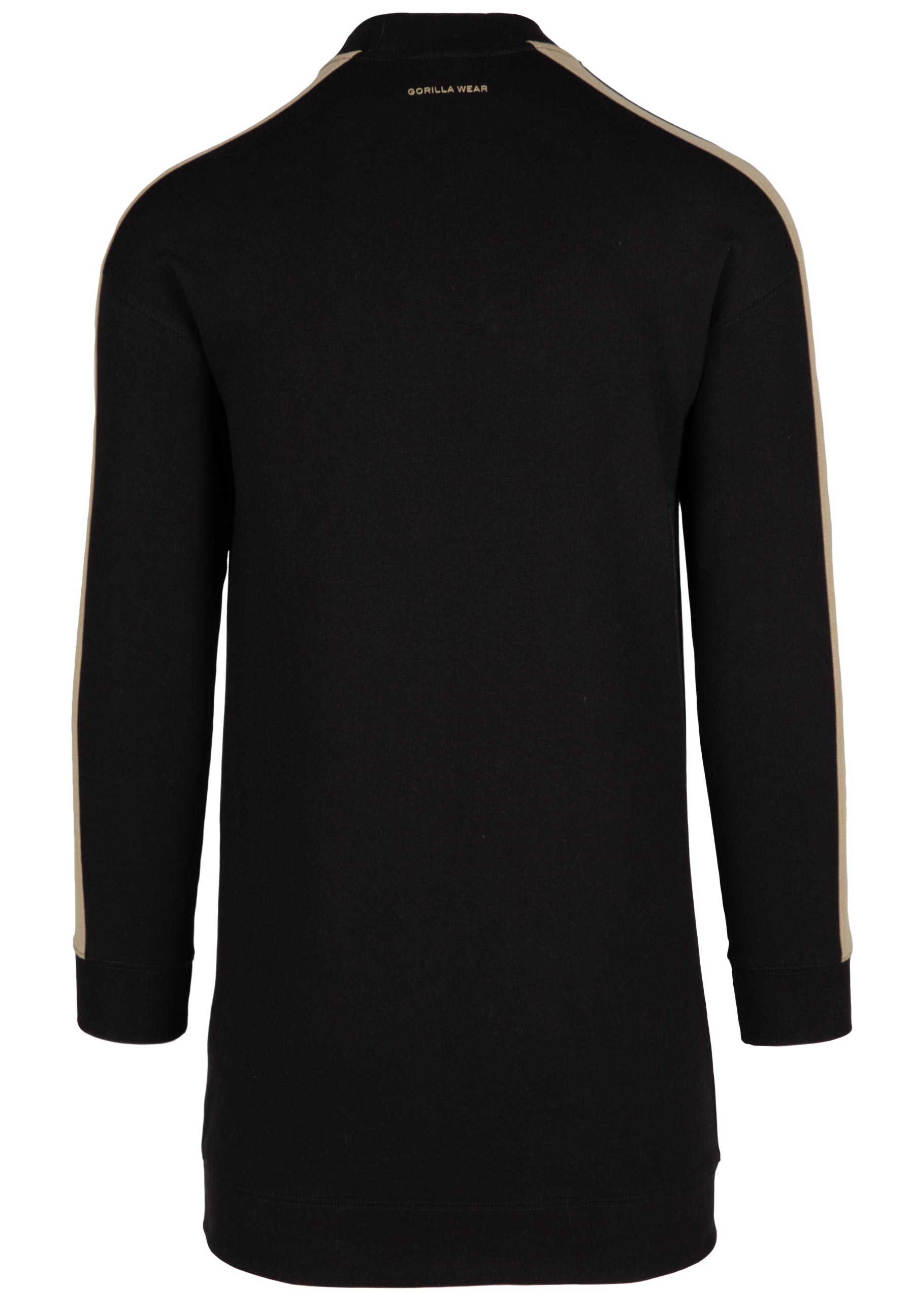 Isabella Sweatshirt Dress - Black