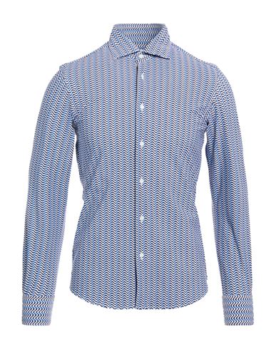 Man Shirt Blue Size 15 ½ Polyamide, Elastane