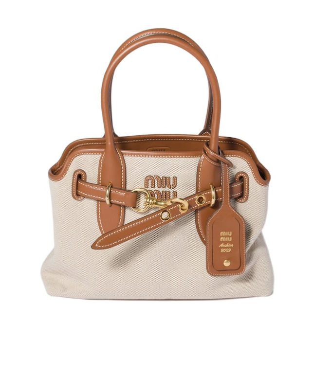 Aventure canvas and leather bag