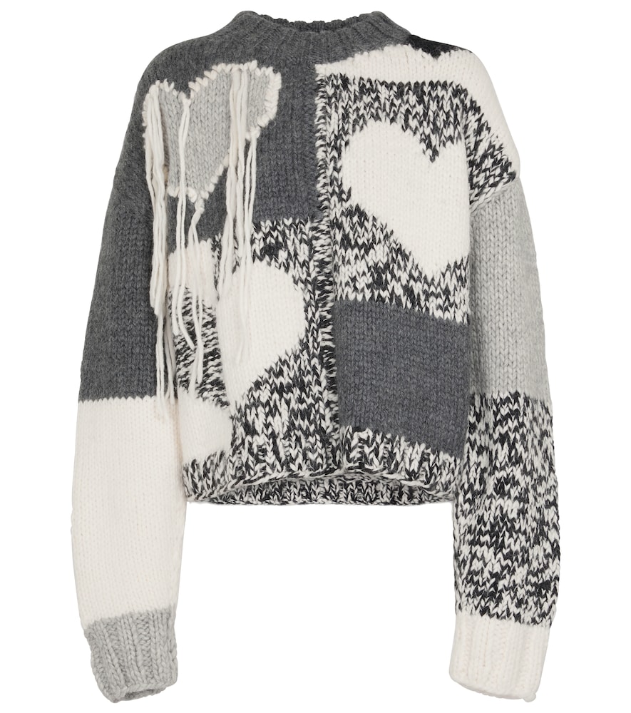 Exclusive to Mytheresa - Intarsia wool-blend sweater