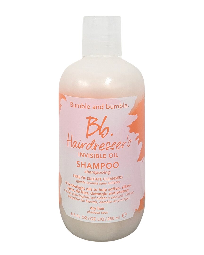 Unisex 8.5Oz Hairdresser's Invisible Oil Sulfate Free Shampoo
