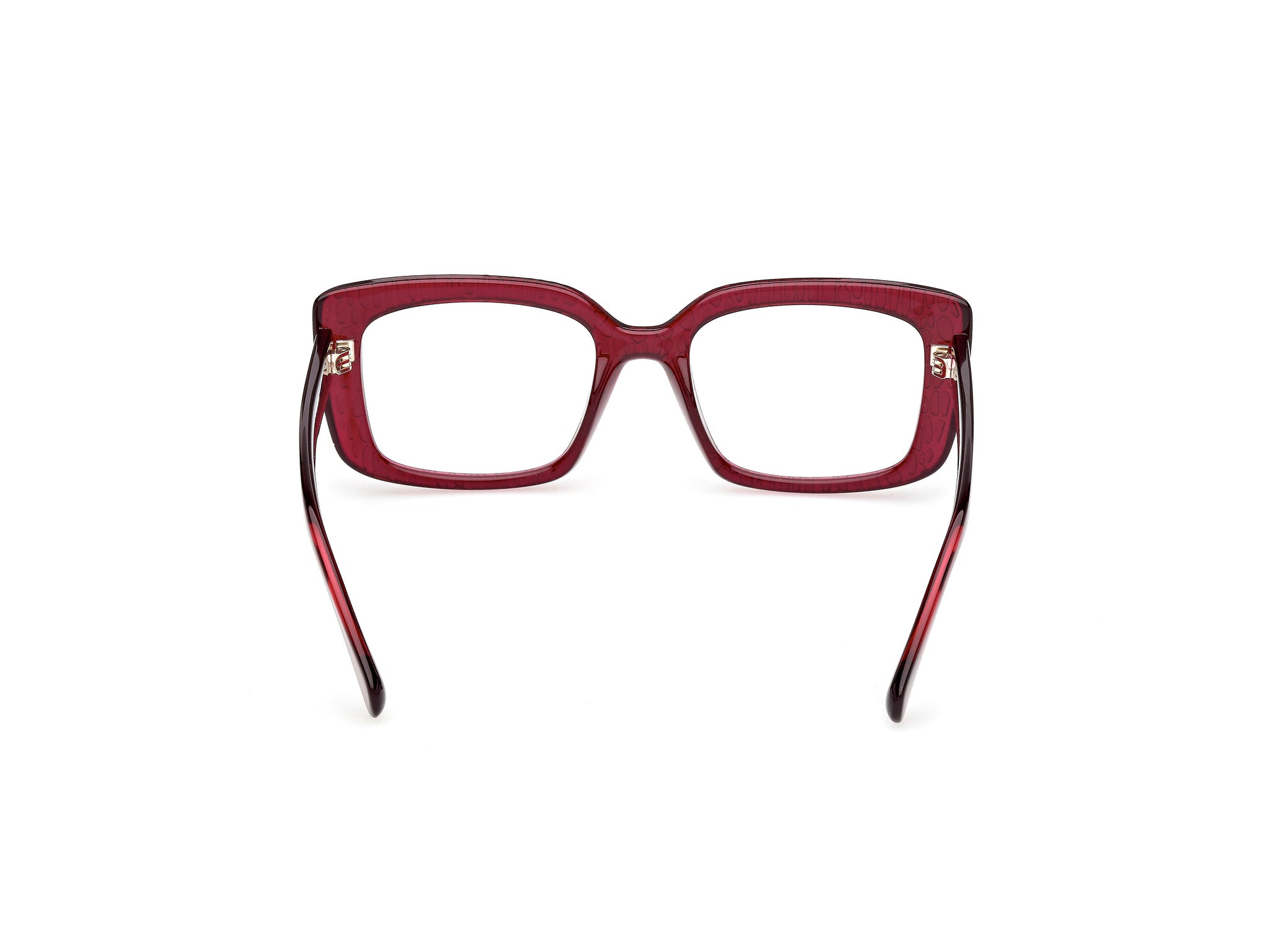 MAX&Co Mujer MAX&Co MO5206 069 Monturas ópticas Inyectado Burdeos Cuadrada Norma