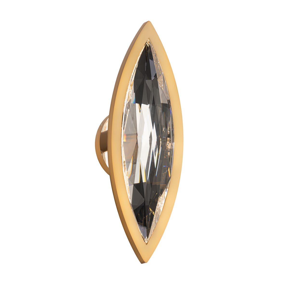 Aged Brass LED Wall Sconce from the Marchesa Collection