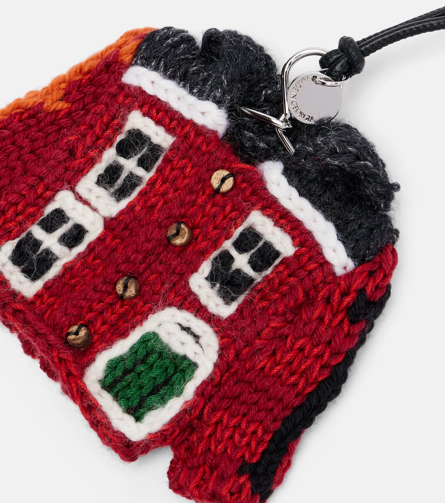 Cardigan bag charm