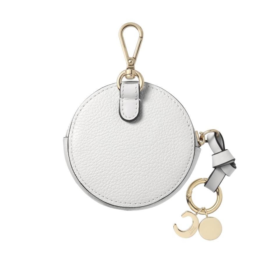 Crystal White Alphabet Coin Purse