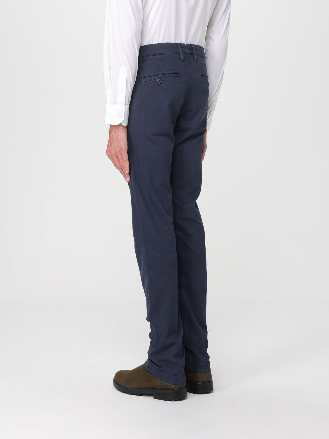 Pants Men color Blue