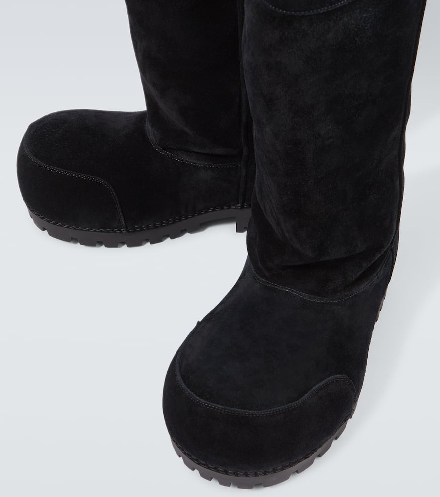 Alaska Fur High suede boots