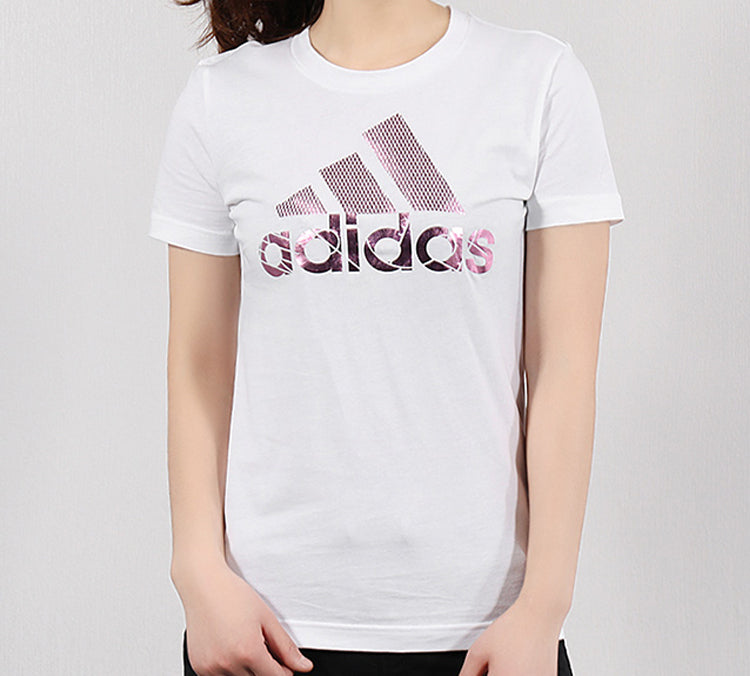 (WMNS) Bos Foil Tee Short Sleeve White