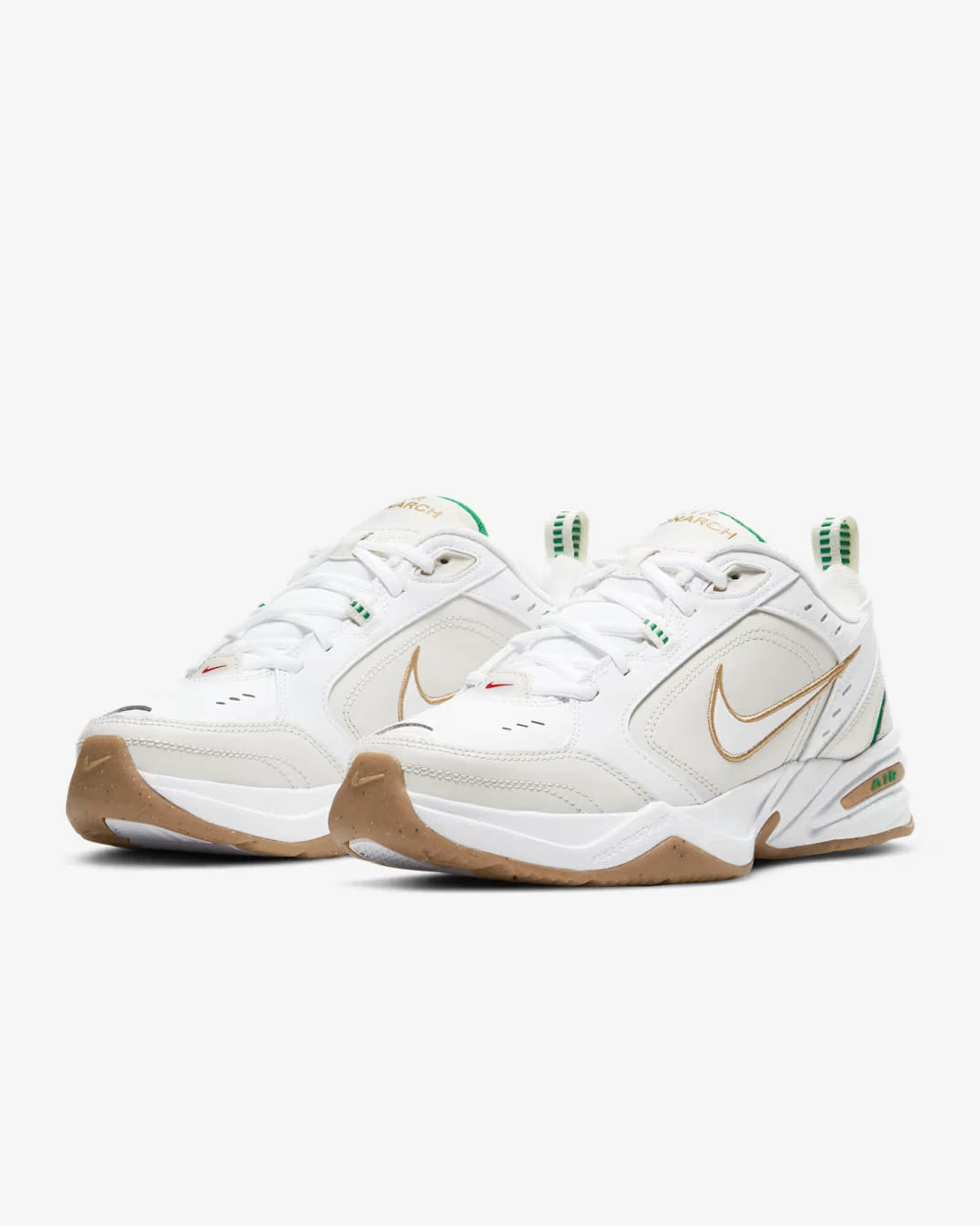 Men's Air Monarch IV 415445-103 Sneakers White Workout Shoes ZOGG2438