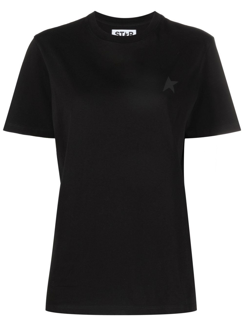 Star Collection T-Shirt With Tone-On-Tone Star
