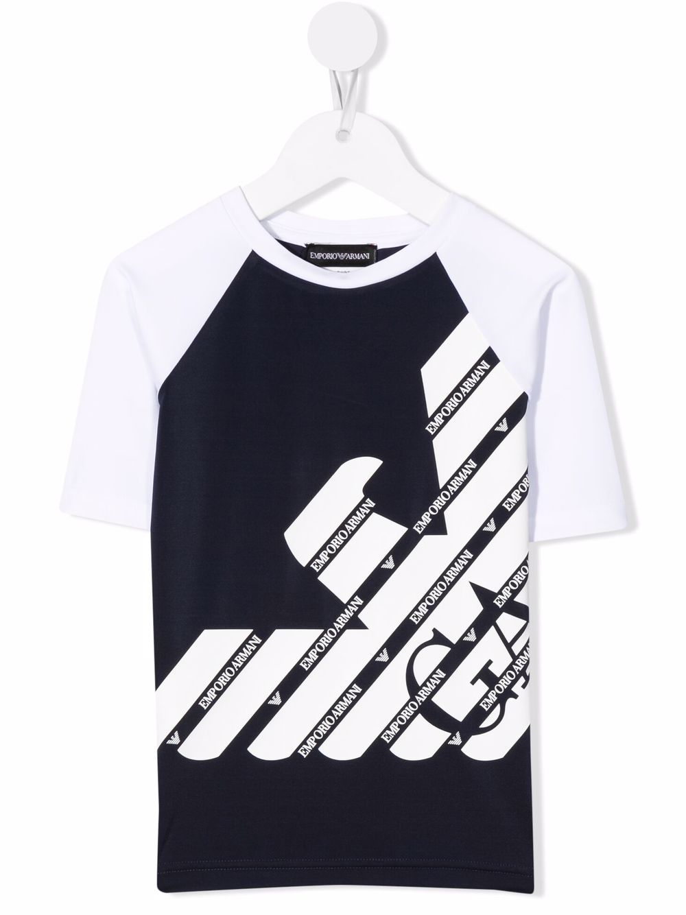Logo crew-neck T-shirt - Blue