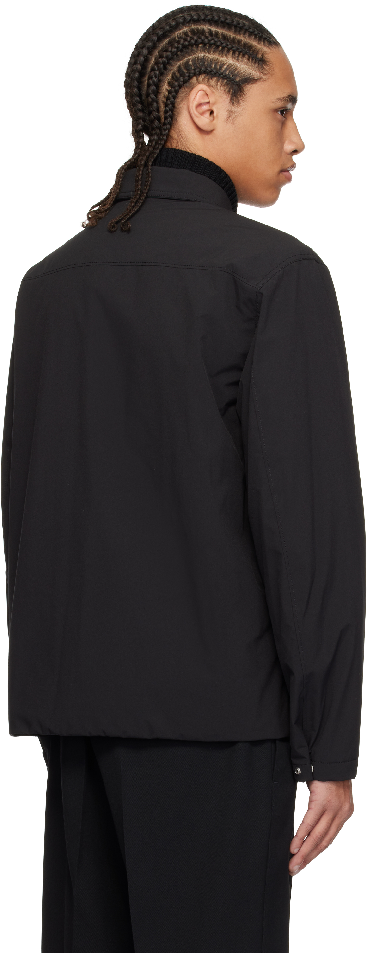 Stone Island ブラック Soft Shell-R PrimaLoft Insulated ジャケット