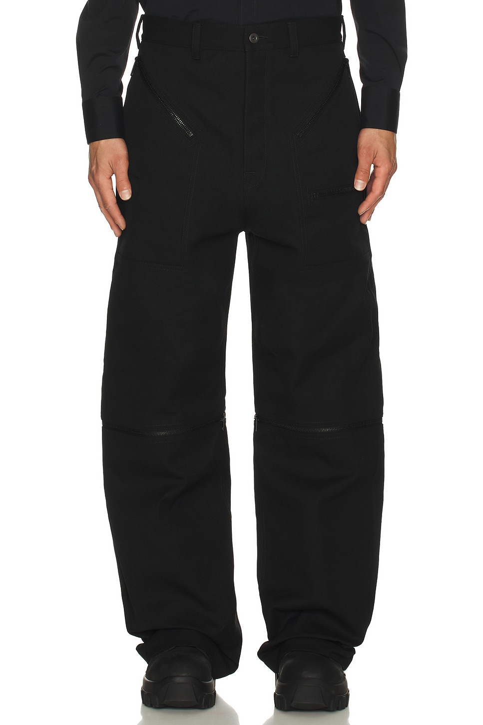 Rick Owens Strobe Convertible in Black