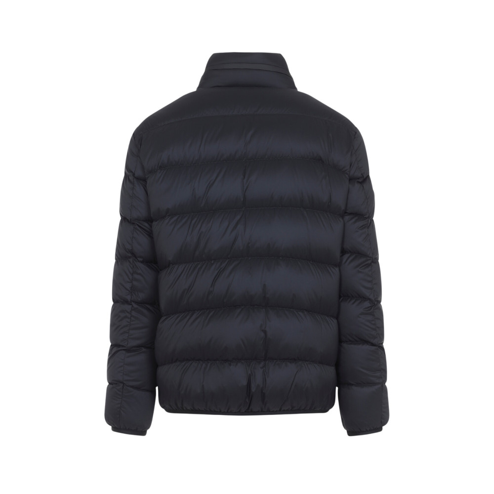 Black Regular Quilted Jacket