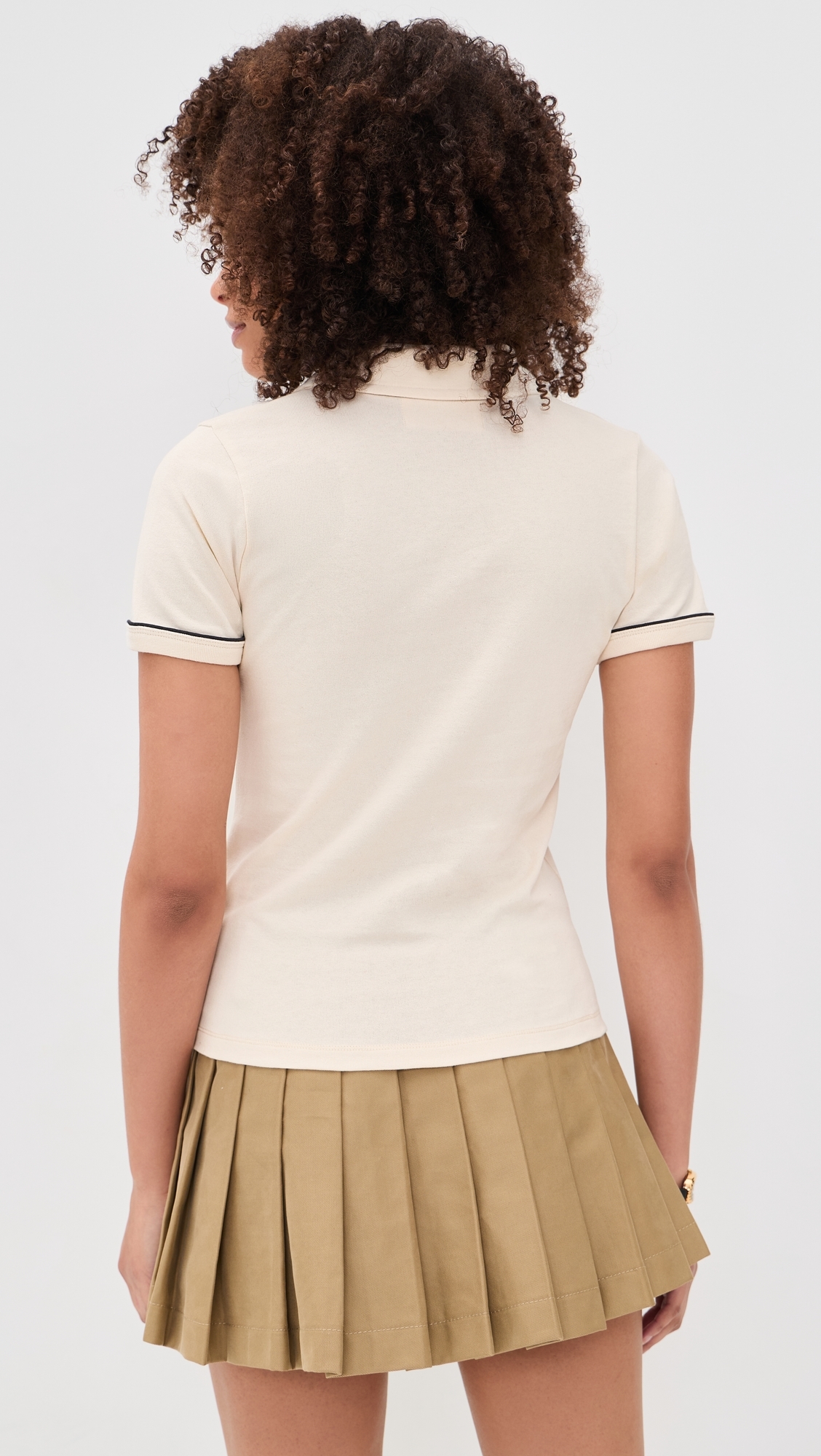 Charlie Top Off White