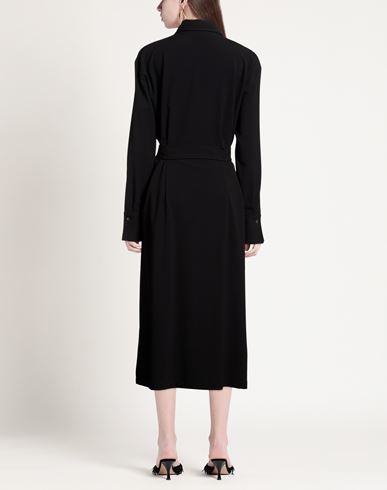 Woman Midi dress Black Size 8 Polyester, Viscose, Elastane