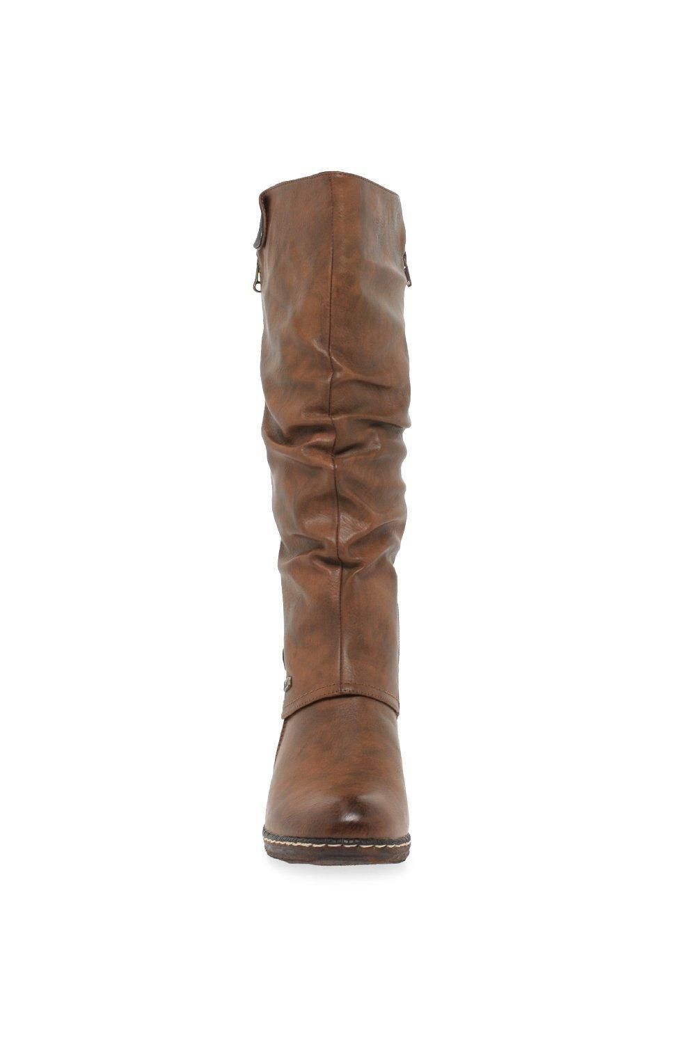 Rieker 'sierra' Long Boots In Tan