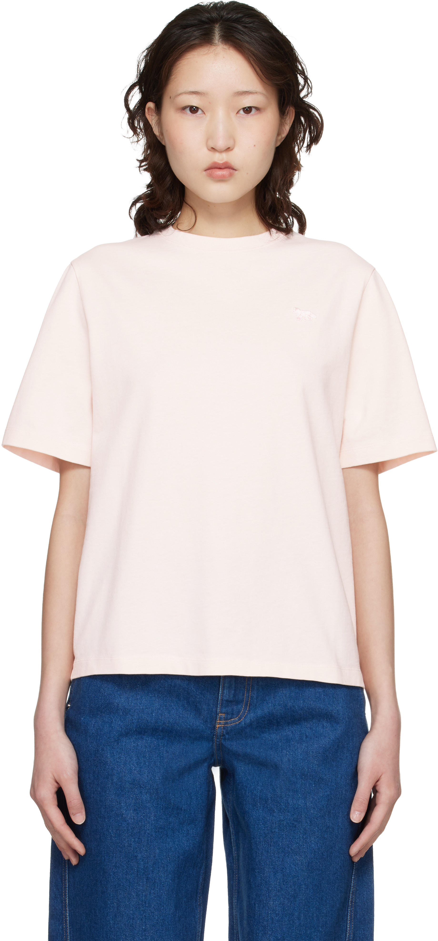Pink Baby Fox Comfort T-shirt