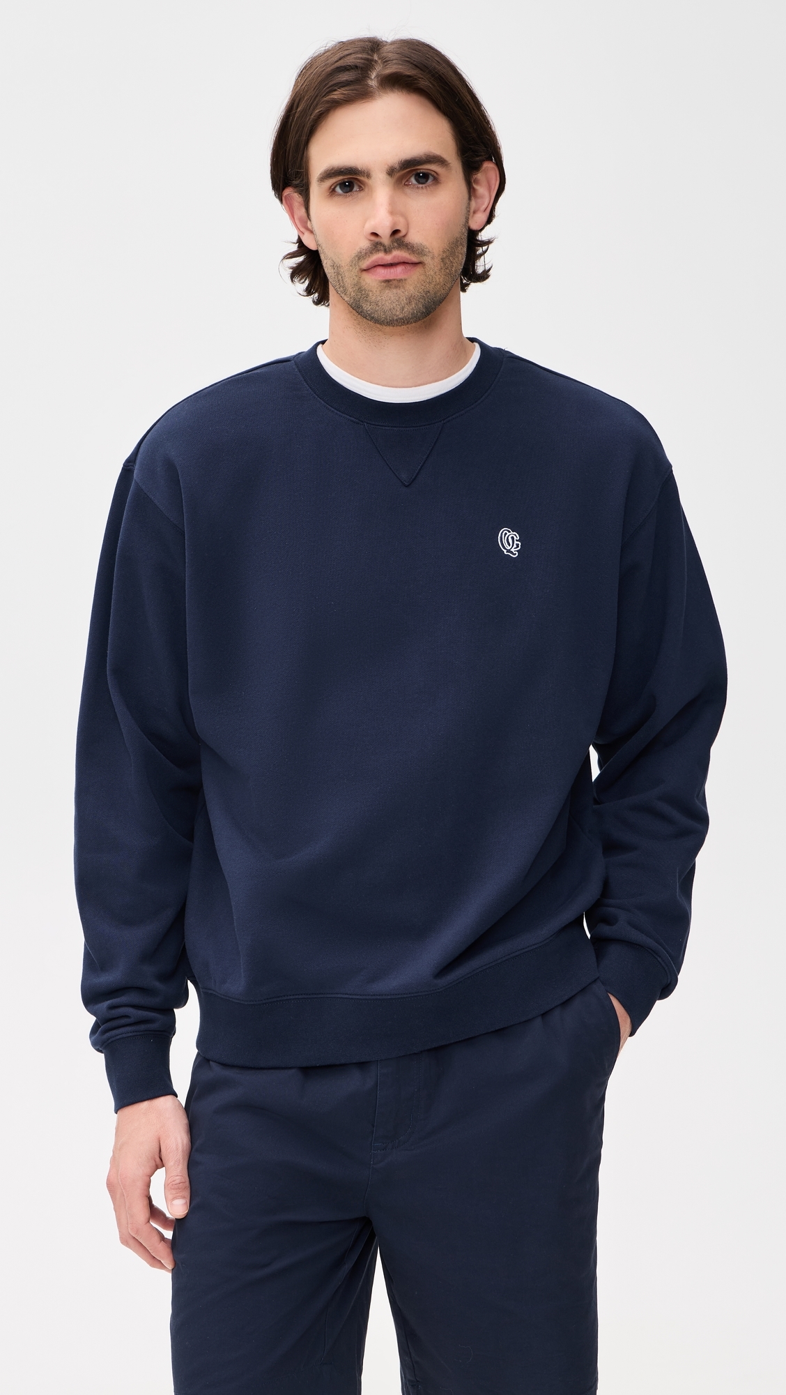 JV Crewneck Sweatshirt Navy