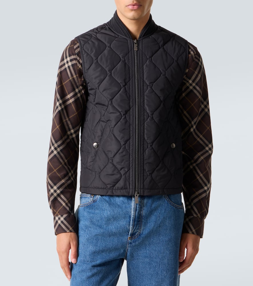 Quilted vest