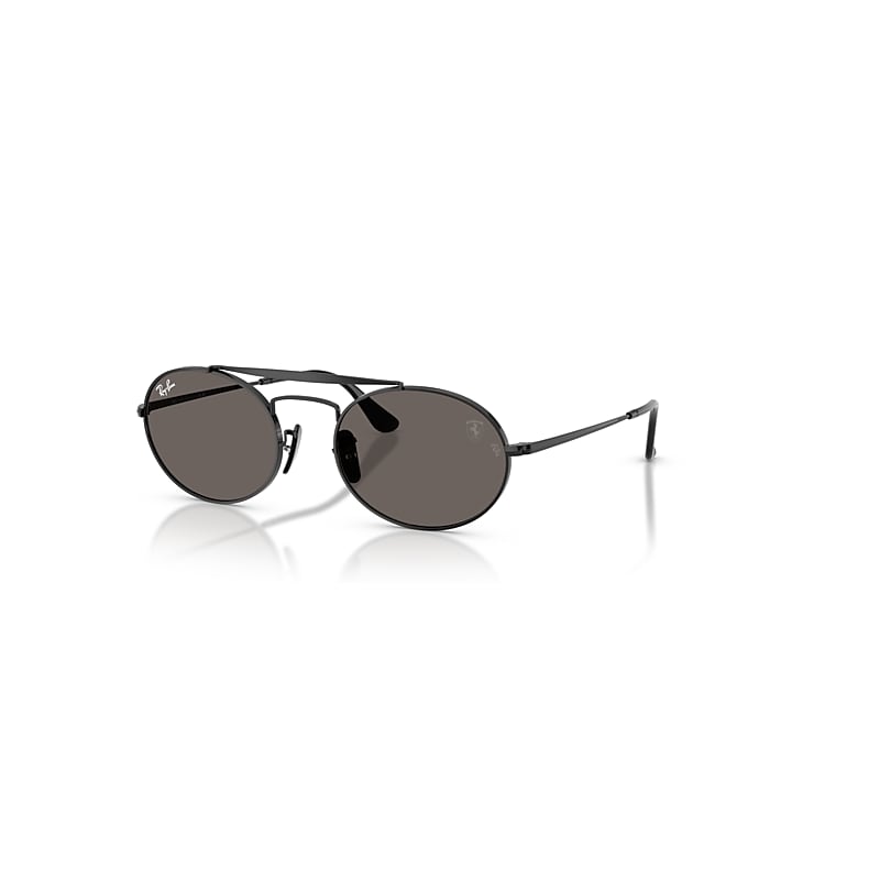 Ray-Ban Rb3775m Scuderia Ferrari Collection Sunglasses Black Frame Grey Lense