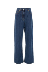 Cotton-Lyocell Denim Jeans — Blue