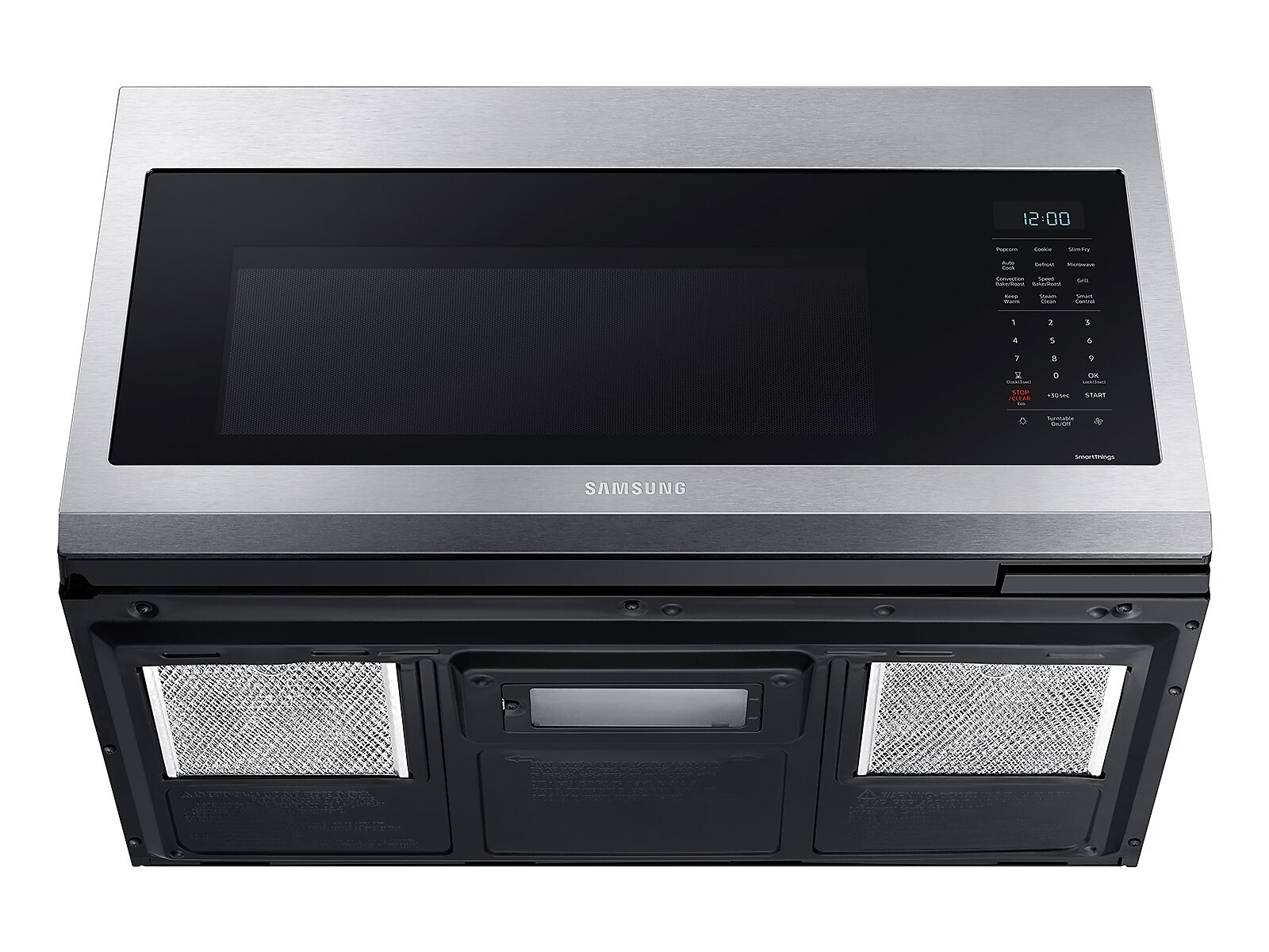 1.7 cu ft. Smart Over-the-Range Microwave with Convection & Slim Fry™ in Stainless Steel(MC17T8000CS/AA)