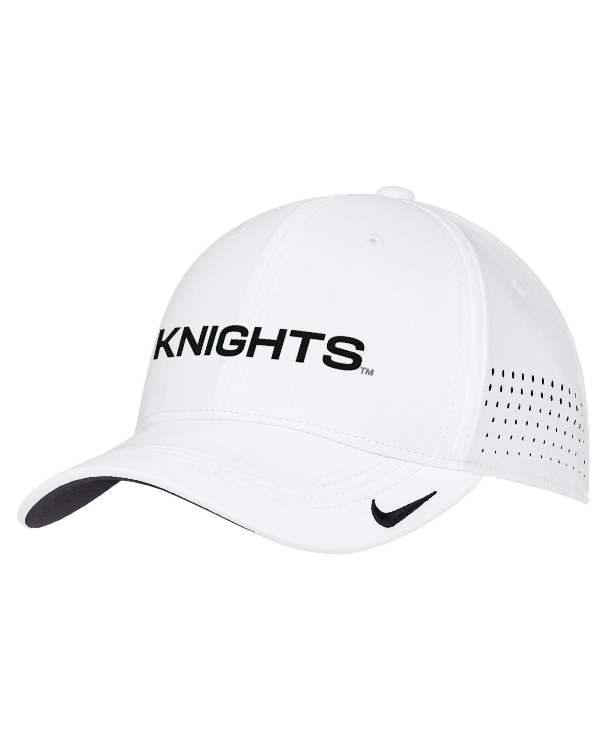 Men's White Ucf Knights 2026 On-Field AeroBill SwooshFlex Dri-fit Hat - White