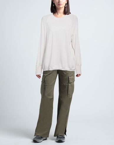 Alpha Studio Woman Sweater Light grey Size 8 Merino Wool