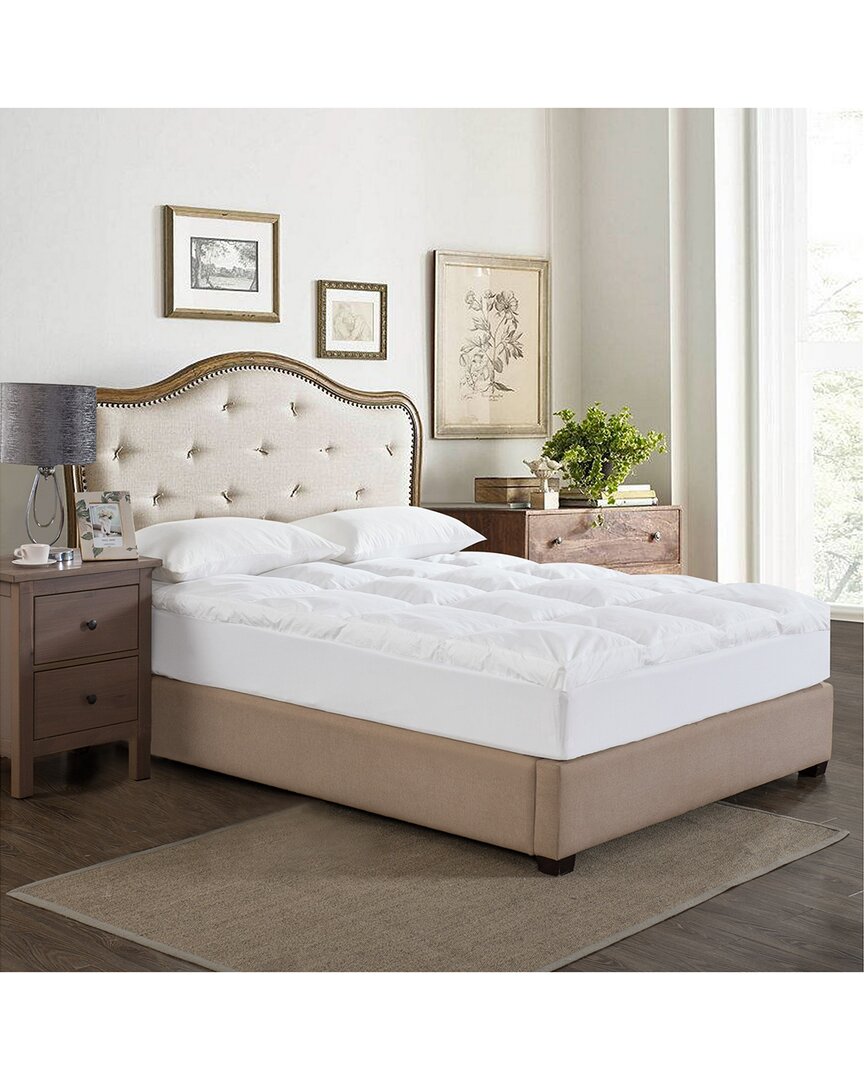 233 Thread Count Dual Chamber Down Alternative Nano Feather Mattress Topper