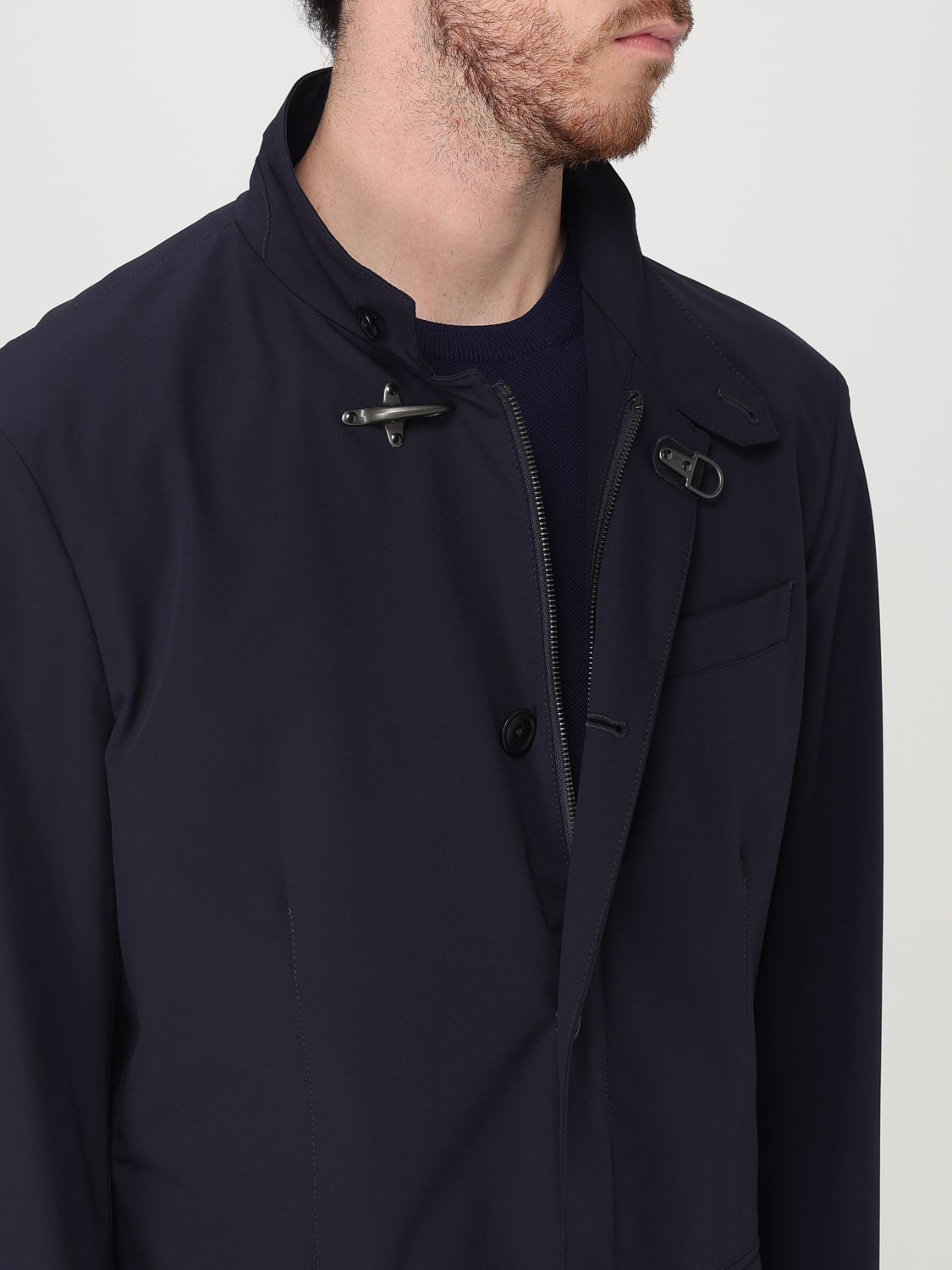 Blazer Men color Blue