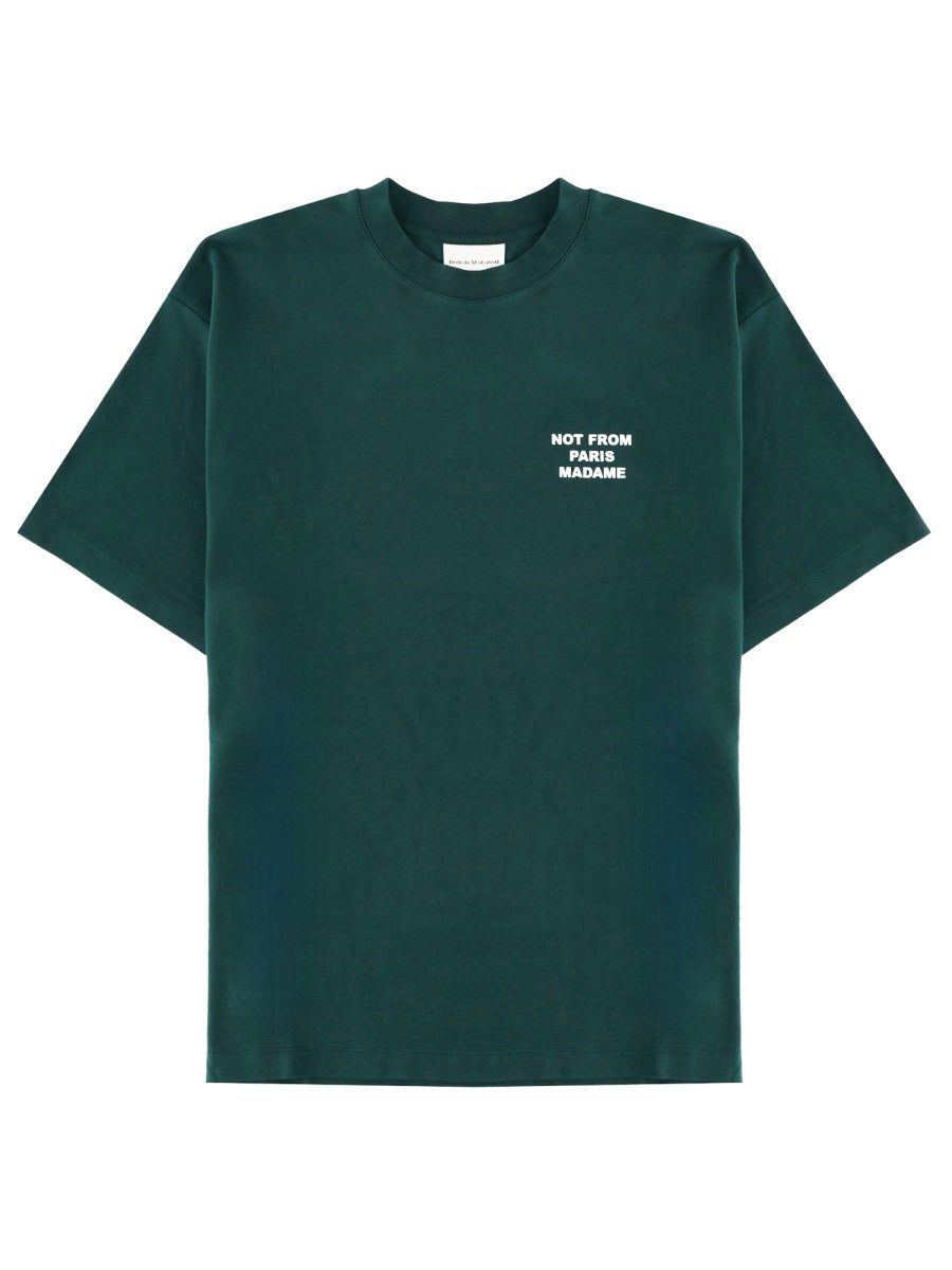 Drôle De Monsieur Men's Regular Fit 100% Cotton T-Shirt