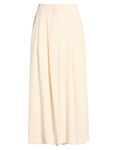 Woman Pants Ivory Size 10 Polyester