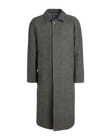Man Coat Charcoal Size 40 Virgin Wool