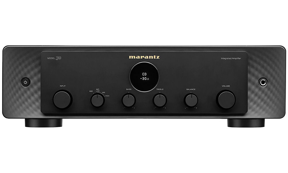 Black Integrated Amplifier
