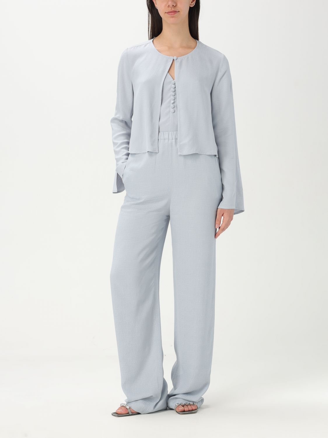 Pants EMPORIO ARMANI Woman color Blue 1