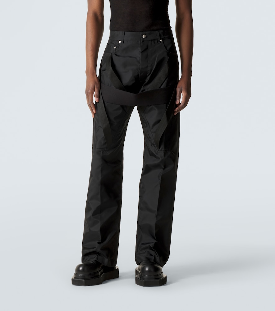 Megastrapped Geth wide-leg pants