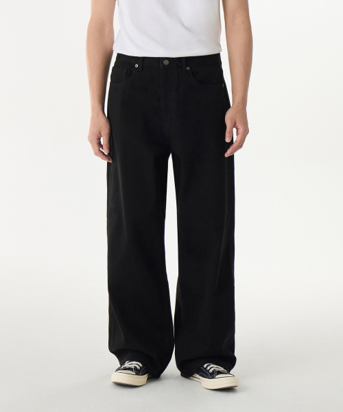 Big Wide Denim Pants
