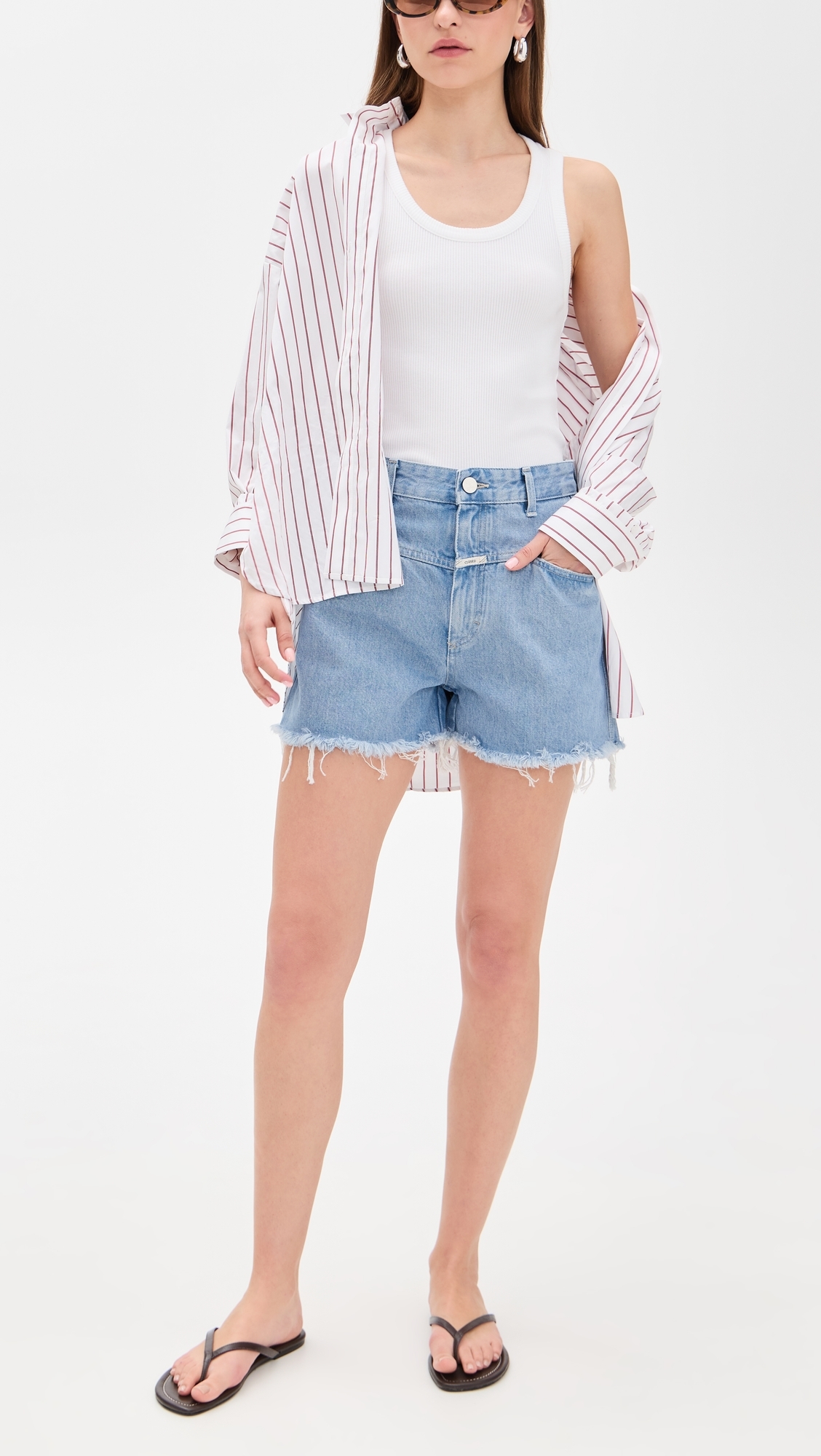 Closed Jocy X Shorts Light Blue