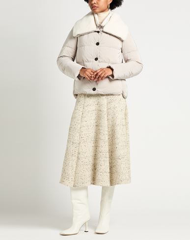 Woman Puffer Ivory Size 4 Polyamide, Polyester, Polyurethane