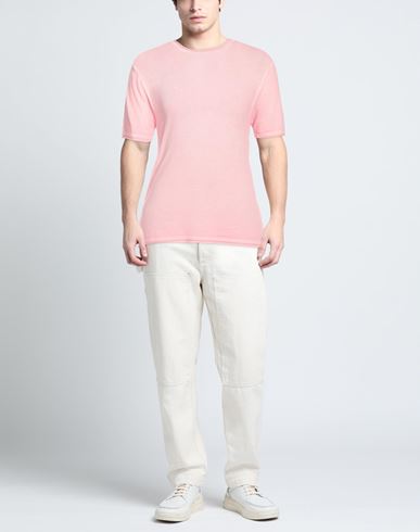 Man Sweater Pink Size 44 Cotton