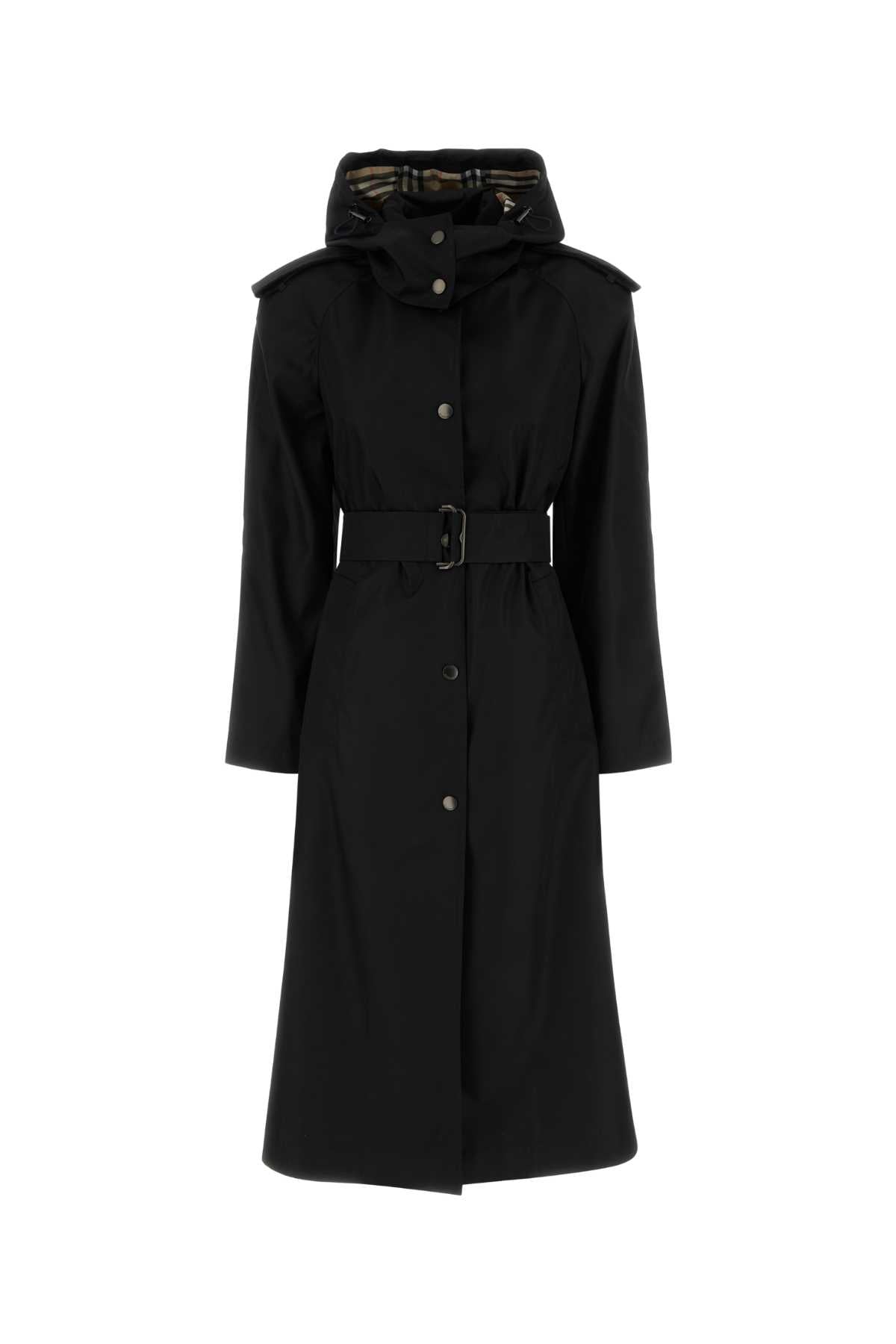 Tilley Trench Coat — Black
