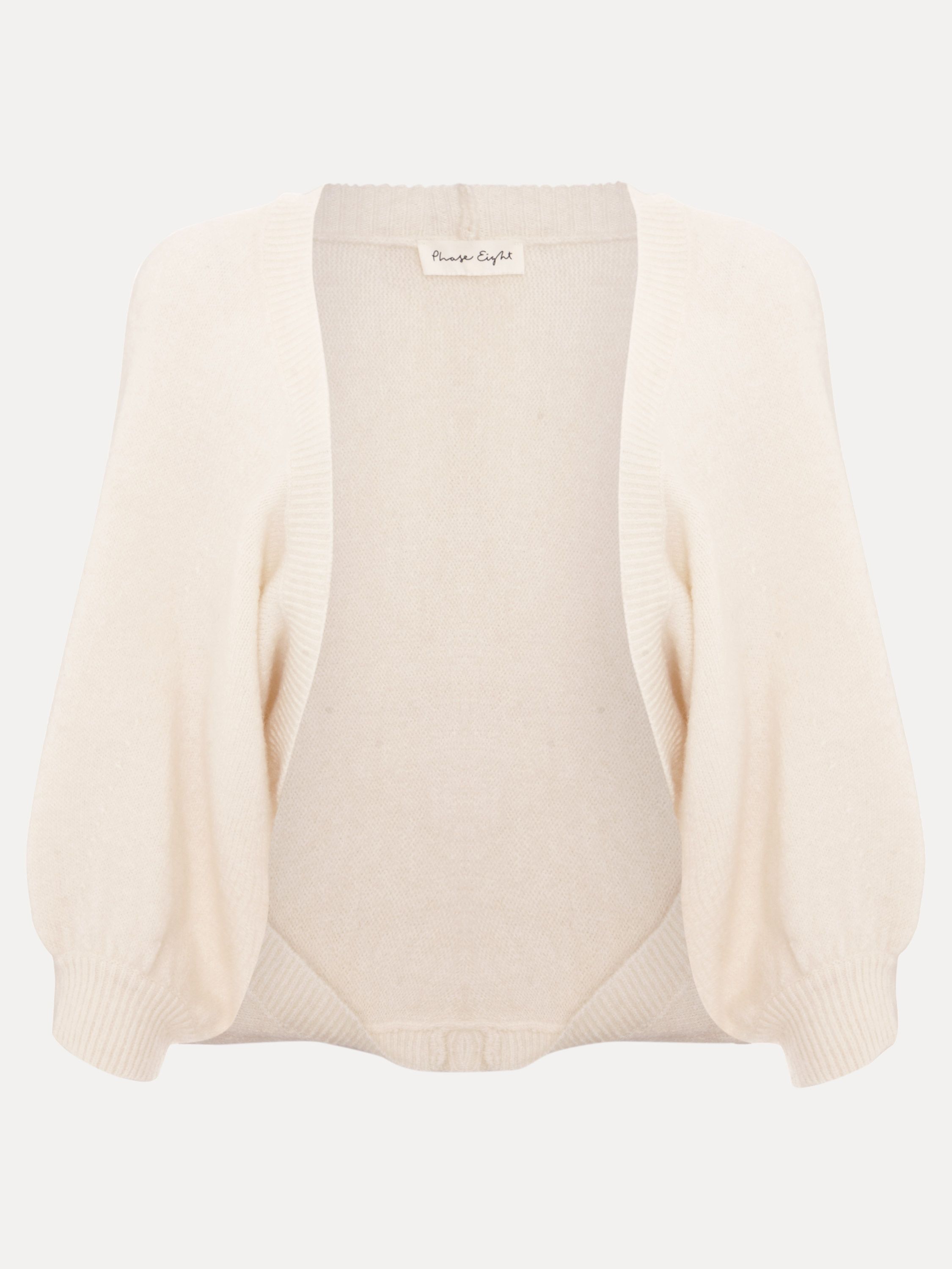 Phase Eight Women's Leanne Knitted Shrug in Warm White | : Large