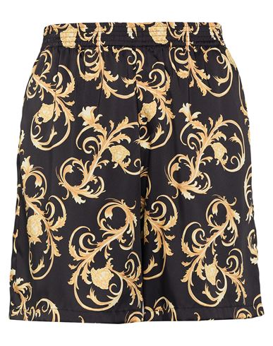 Man Shorts & Bermuda Shorts Black Size 30 Polyester
