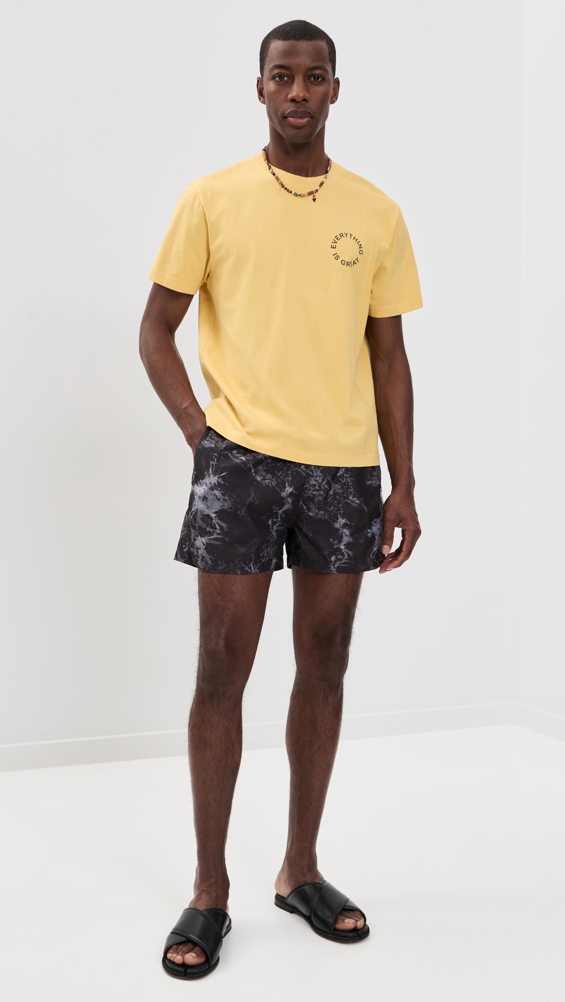 Ingo Swim Shorts Acid Black