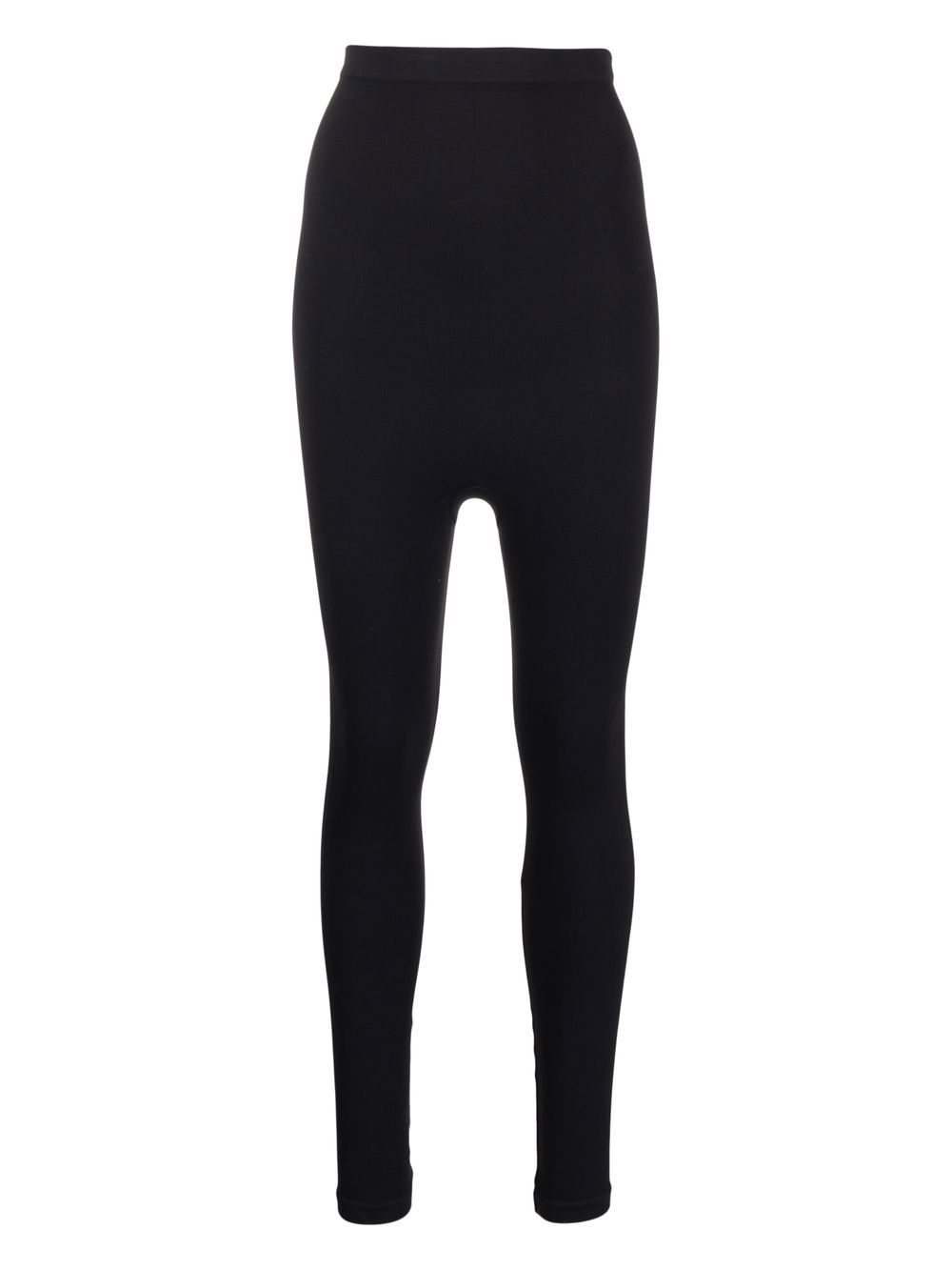 High-waist leggings - Black