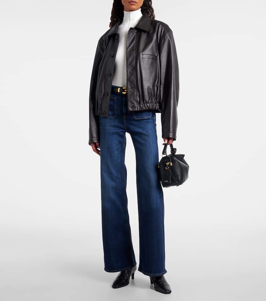 Kimberly mid-rise flared jeans
