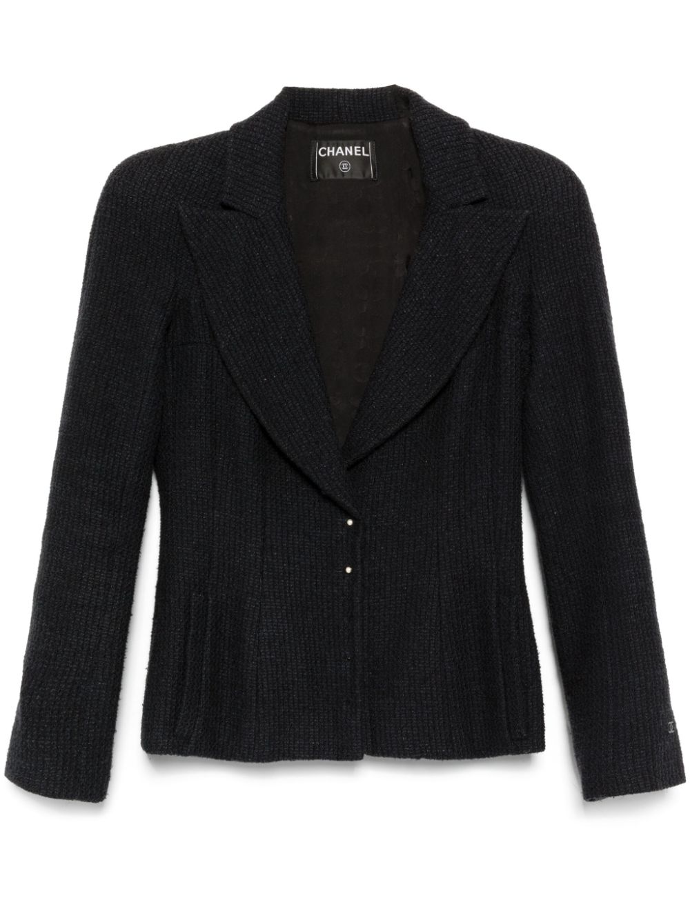 2002 tweed jacket - Blue